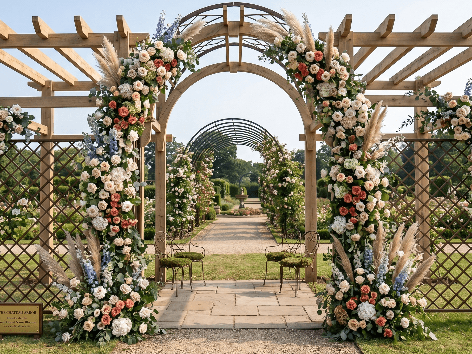 How we build a 40-foot rose arch